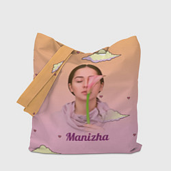 Сумка-шопер Манижа Manizha, цвет: 3D-принт