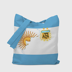 Сумка-шопер Сборная Аргентины, цвет: 3D-принт
