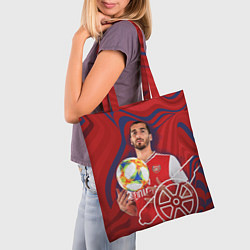 Сумка-шопер Henrikh Mkhitaryan Arsenal, цвет: 3D-принт — фото 2