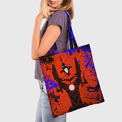 Сумка-шопер Евангелион Evangelion, цвет: 3D-принт — фото 2