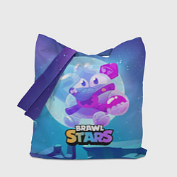 Сумка-шопер Сквик Squeak Brawl Stars, цвет: 3D-принт