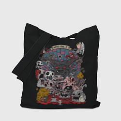 Сумка-шопер Азейк и боссы, цвет: 3D-принт