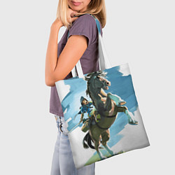 Сумка-шопер Линк на коне, цвет: 3D-принт — фото 2