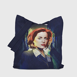 Сумка-шопер Dana Scully, цвет: 3D-принт