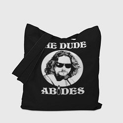 Сумка-шопер The dude ABIDES, цвет: 3D-принт