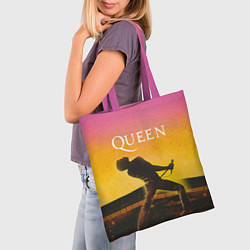 Сумка-шопер Queen Freddie Mercury Z, цвет: 3D-принт — фото 2