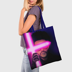 Сумка-шопер The Weeknd - Blinding Lights, цвет: 3D-принт — фото 2