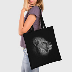 Сумка-шопер Гордый лев, цвет: 3D-принт — фото 2