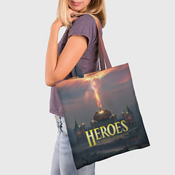 Сумка-шопер Heroes of Might and Magic HoM Z, цвет: 3D-принт — фото 2