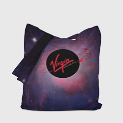 Сумка-шопер Virgin Galactic космос, цвет: 3D-принт