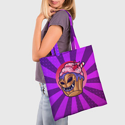 Сумка-шопер Зомби кекс, цвет: 3D-принт — фото 2