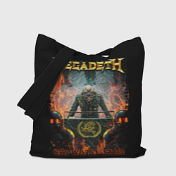 Сумка-шопер Megadeth, цвет: 3D-принт