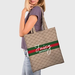 Сумка-шопер Juicy цыганка Gucci, цвет: 3D-принт — фото 2