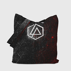 Сумка-шопер Linkin Park Logo Линкин Парк, цвет: 3D-принт