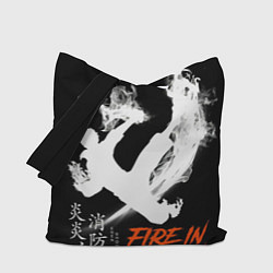 Сумка-шопер Пламенный отряд, цвет: 3D-принт