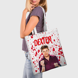 Сумка-шопер Декстер Dexter, цвет: 3D-принт — фото 2