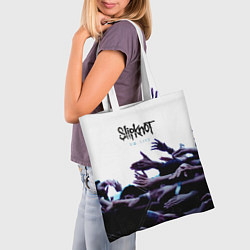 Сумка-шопер 9 0: Live - Slipknot, цвет: 3D-принт — фото 2
