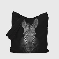 Сумка-шопер Зебраzebra, цвет: 3D-принт