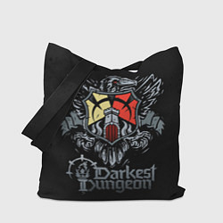 Сумка-шопер Darkest Dungeon герб, цвет: 3D-принт