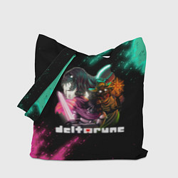 Сумка-шопер Deltarune персонажи, цвет: 3D-принт