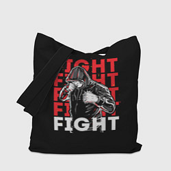 Сумка-шопер FIGHT FIGHT FIGHT, цвет: 3D-принт