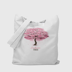 Сумка-шопер Sakura Tree, цвет: 3D-принт