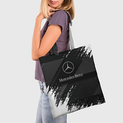 Сумка-шопер Mercedes-Benz - Темный, цвет: 3D-принт — фото 2
