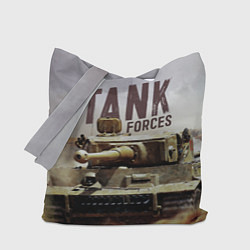 Сумка-шопер Forces Tank, цвет: 3D-принт