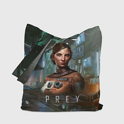 Сумка-шопер Prey dark - girl, цвет: 3D-принт