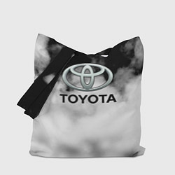 Сумка-шопер Toyota облако, цвет: 3D-принт