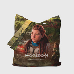 Сумка-шопер Horizon Forbidden West Aloy, цвет: 3D-принт