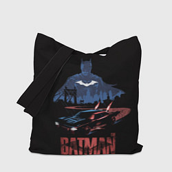 Сумка-шопер Batman silhouette, цвет: 3D-принт