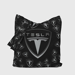 Сумка-шопер TESLA BIG LOGO PATTERN, цвет: 3D-принт