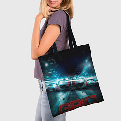 Сумка-шопер GRID-LEGENDS, цвет: 3D-принт — фото 2
