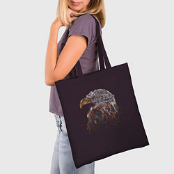 Сумка-шопер Статный орёл, цвет: 3D-принт — фото 2