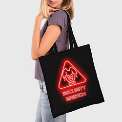 Сумка-шопер Logo Five Nights at Freddys: Security Breach, цвет: 3D-принт — фото 2