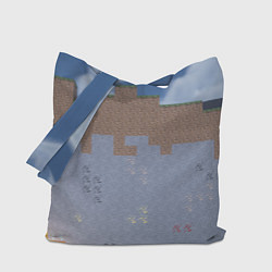 Сумка-шопер Природа майнкафта, цвет: 3D-принт