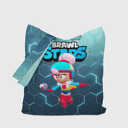 Сумка-шопер Джанет BrawlStars JANET, цвет: 3D-принт