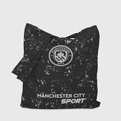 Сумка-шопер MANCHESTER CITY Sport Гранж, цвет: 3D-принт