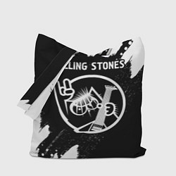 Сумка-шопер Rolling Stones - КОТ - Краска, цвет: 3D-принт