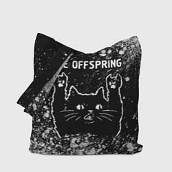 Сумка-шопер The Offspring Rock Cat, цвет: 3D-принт