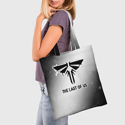 Сумка-шопер The Last Of Us Glitch на светлом фоне, цвет: 3D-принт — фото 2