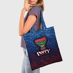 Сумка-шопер Poppy playtime Haggy Waggy Хагги Вагги Поппи плейт, цвет: 3D-принт — фото 2