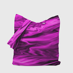 Сумка-шопер Розово-пурпурный закат, цвет: 3D-принт