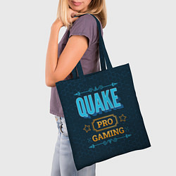 Сумка-шопер Игра Quake: pro gaming, цвет: 3D-принт — фото 2