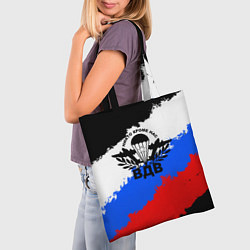 Сумка-шопер ВДВ - герб и триколор, цвет: 3D-принт — фото 2
