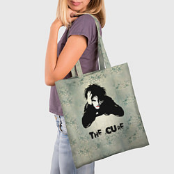 Сумка-шопер Роберт Смит - The Cure, цвет: 3D-принт — фото 2