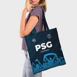 Сумка-шопер PSG legendary форма фанатов, цвет: 3D-принт — фото 2