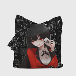 Сумка-шопер Безумный азарт Юмеко Джабами, цвет: 3D-принт