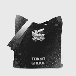 Сумка-шопер Tokyo Ghoul японский шрифт: символ, надпись, цвет: 3D-принт